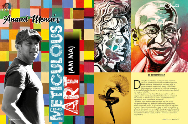 Anand Menon featured in Bold Magazine