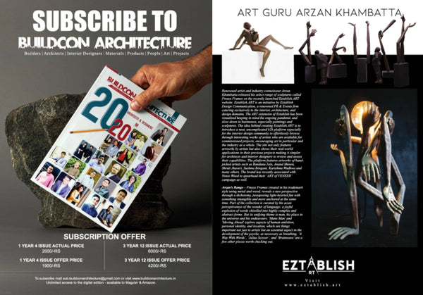Eztablish.ART featured in Buildcon magazine