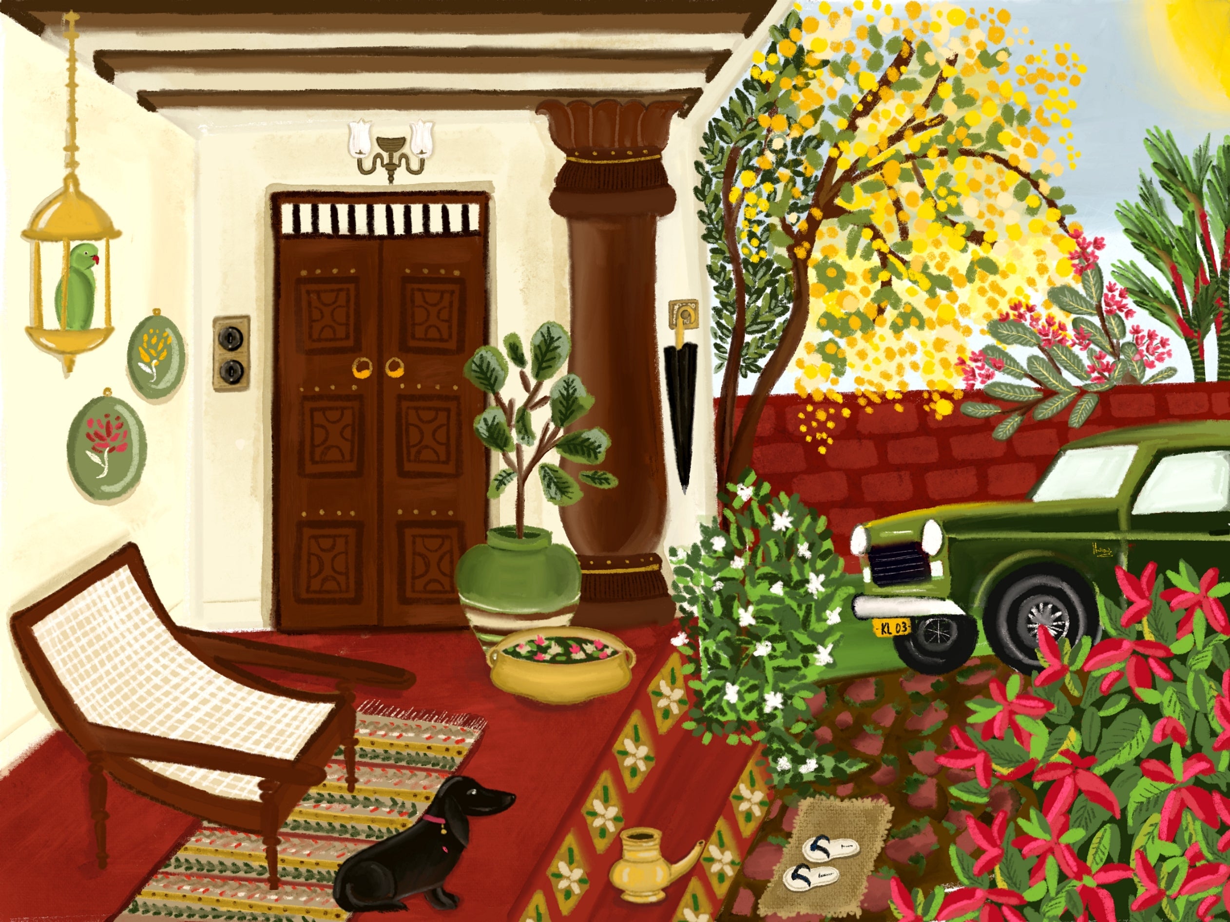 SUMMER HOUSE IN KERALA