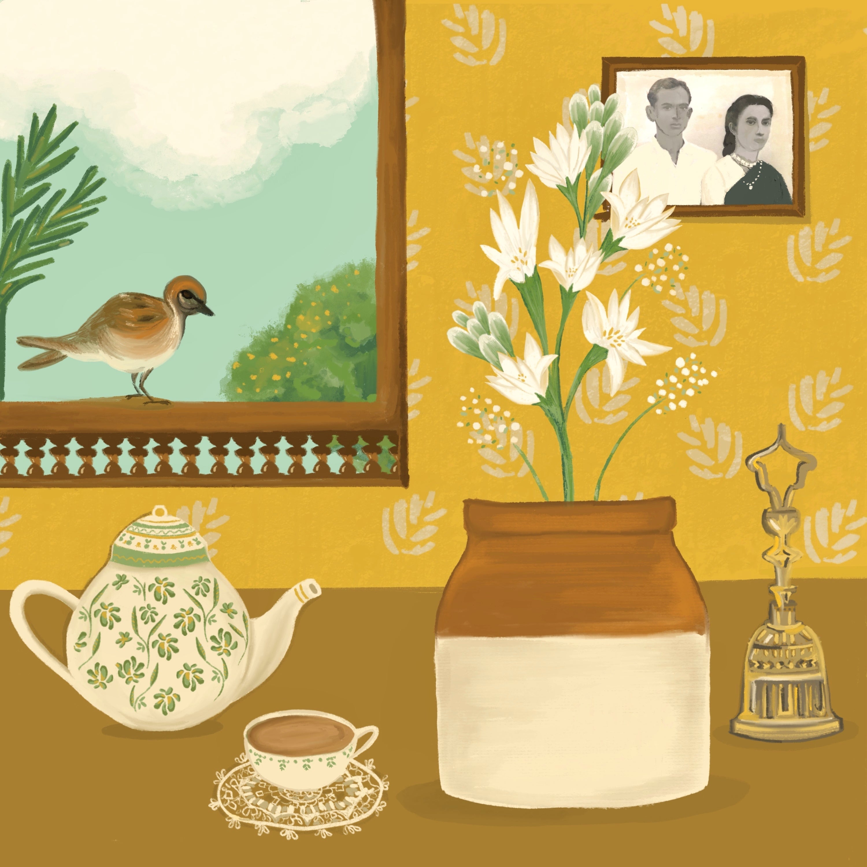 TEA TIME WITH MY GRANDPARENTS
