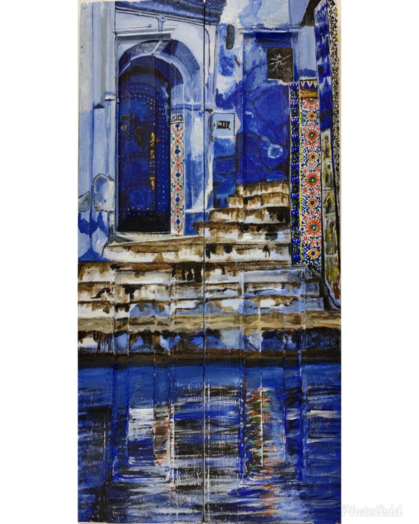 Bylanes Of Morocco : Blue Door