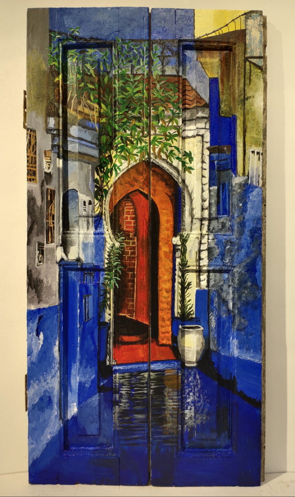 Bylanes Of Morocco : Orange Door