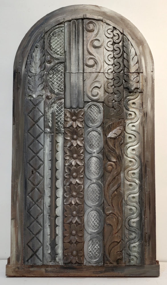 Handcrafted Window : Earthy Patterns
