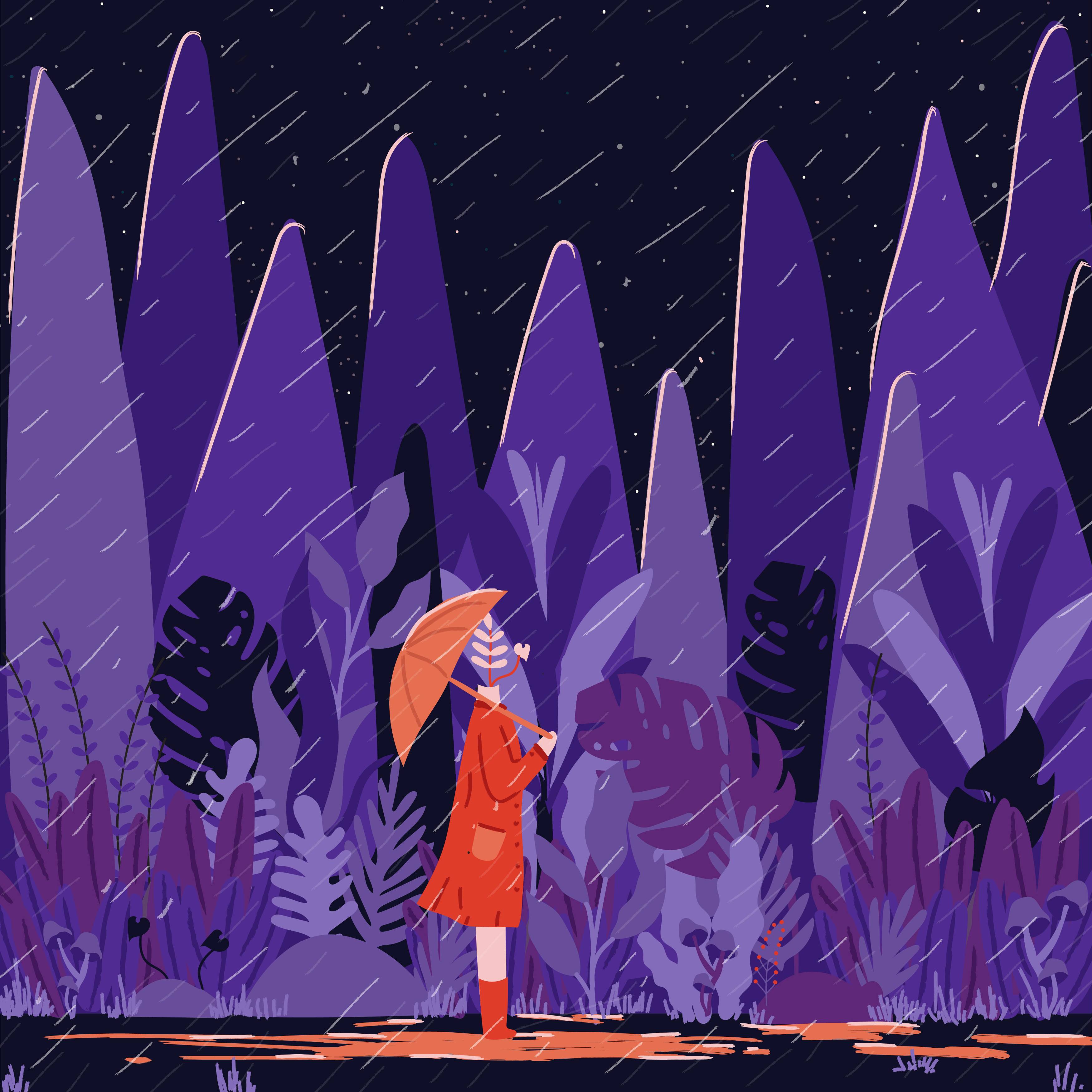 Rain of joy